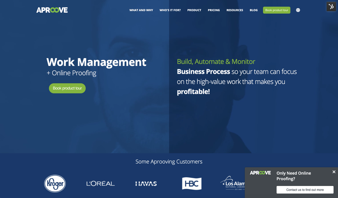 Aproove Work Management Website is Live!